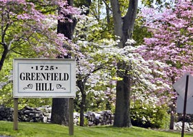 Greenfield Hilll in Fairfield, CT along Bloomin' Metric Route